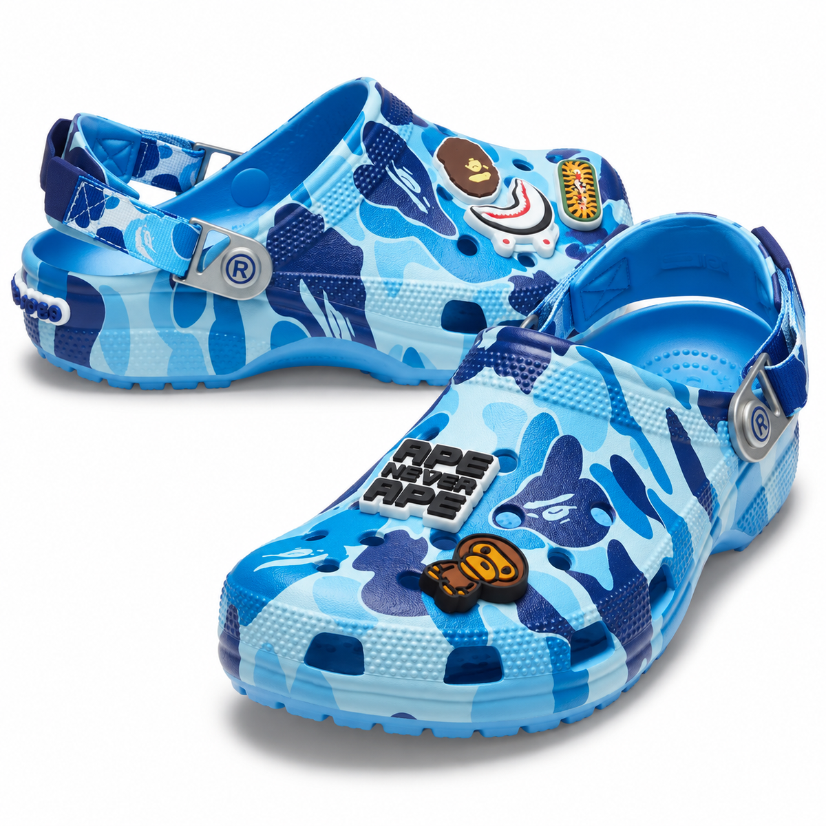 Camo Blue, la paire