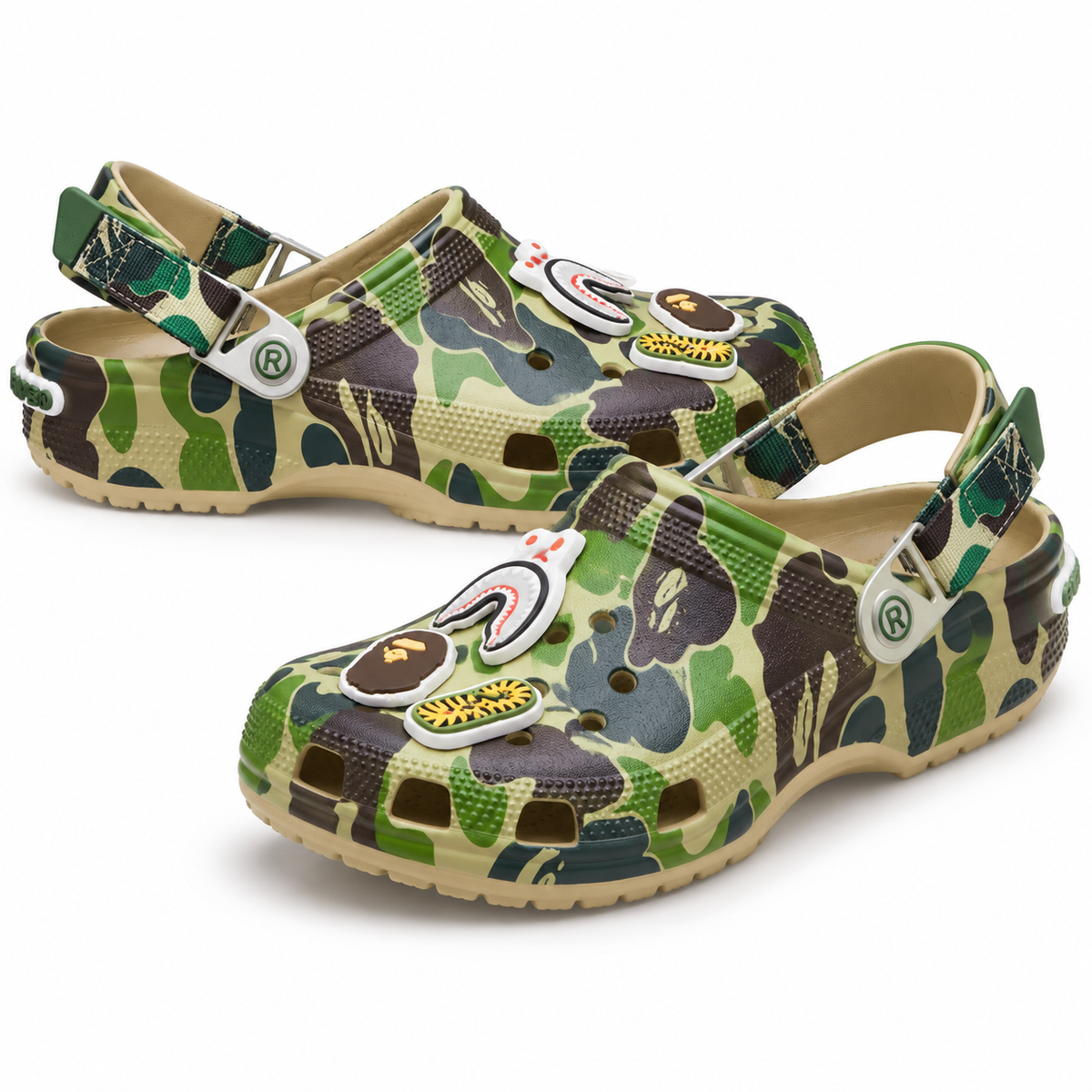 Camo Green, la paire